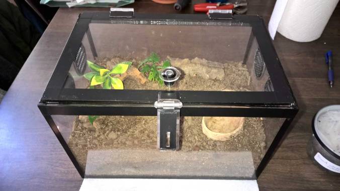 Enclosure-arrived-setup